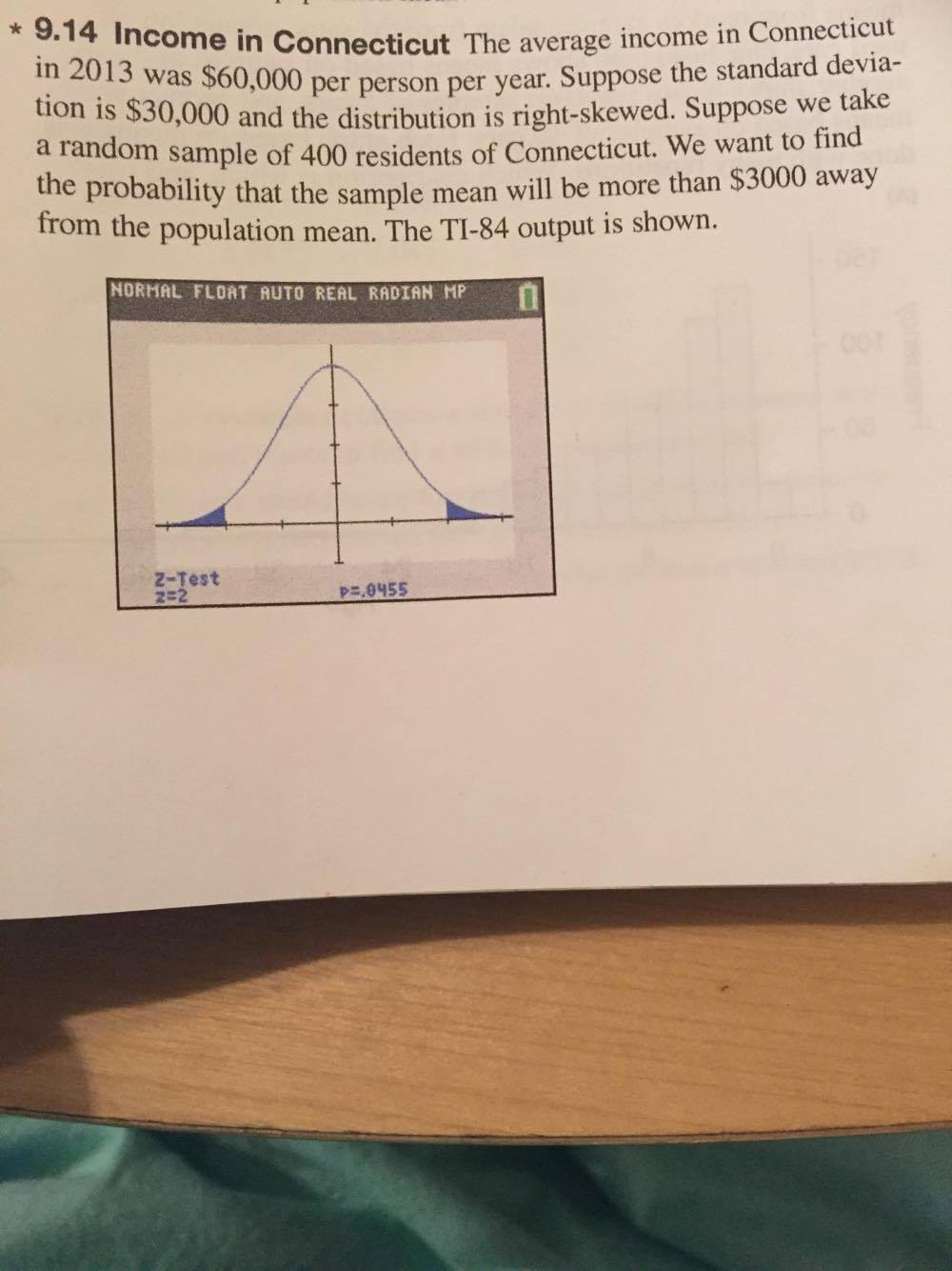 Solved 9.14 in Connecticut The average in