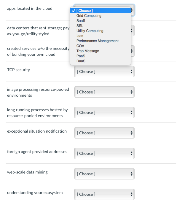 Solved apps located in the cloud IChoose] Grid Computing | Chegg.com