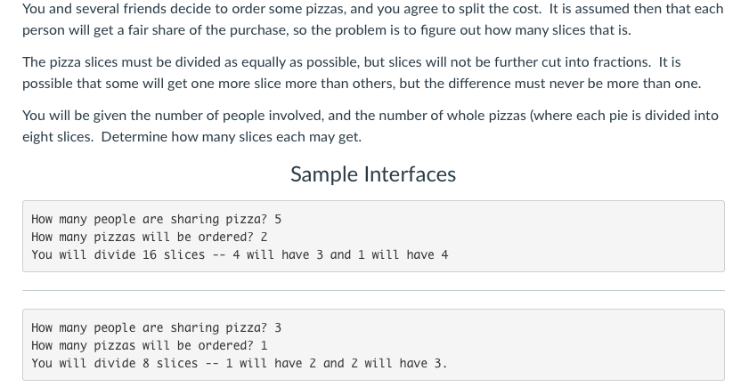 Solved You And Several Friends Decide To Order Some Pizzas, | Chegg.com