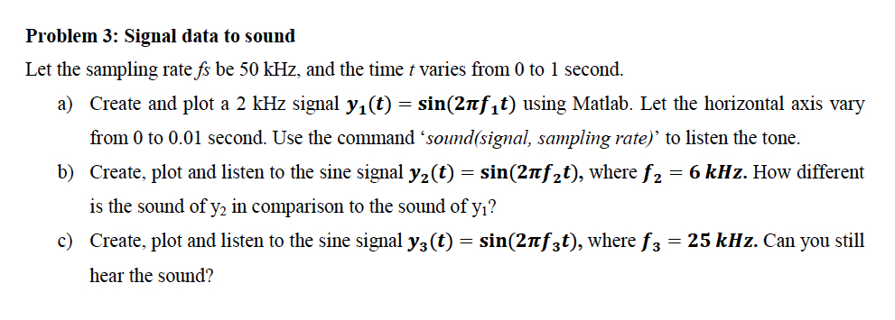 Solved MATLAB study problem: Operations must be done in | Chegg.com