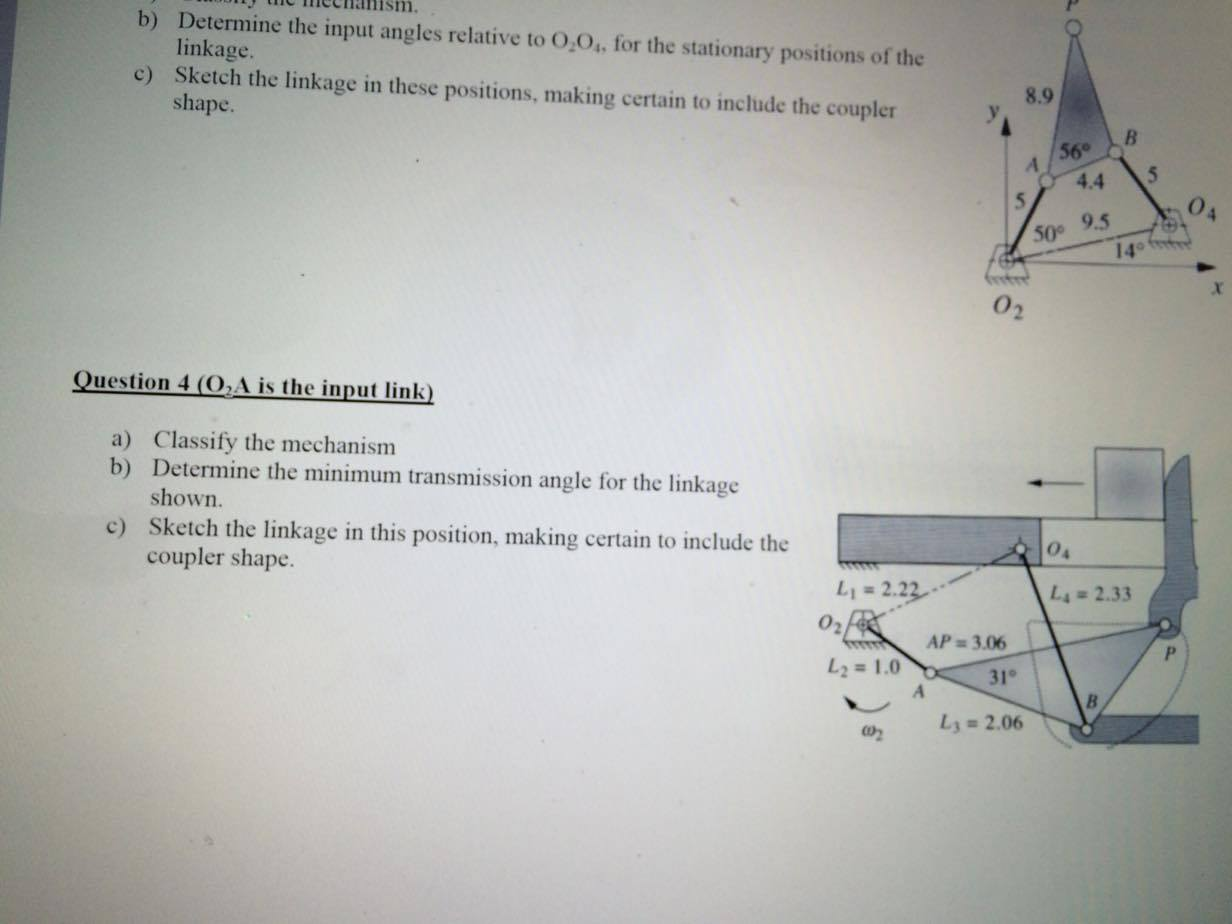 Determine the input angles relative to O_2O_4, for | Chegg.com