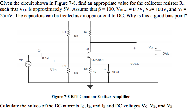 Solved Given the circuit shown in Figure 7-8, find an | Chegg.com