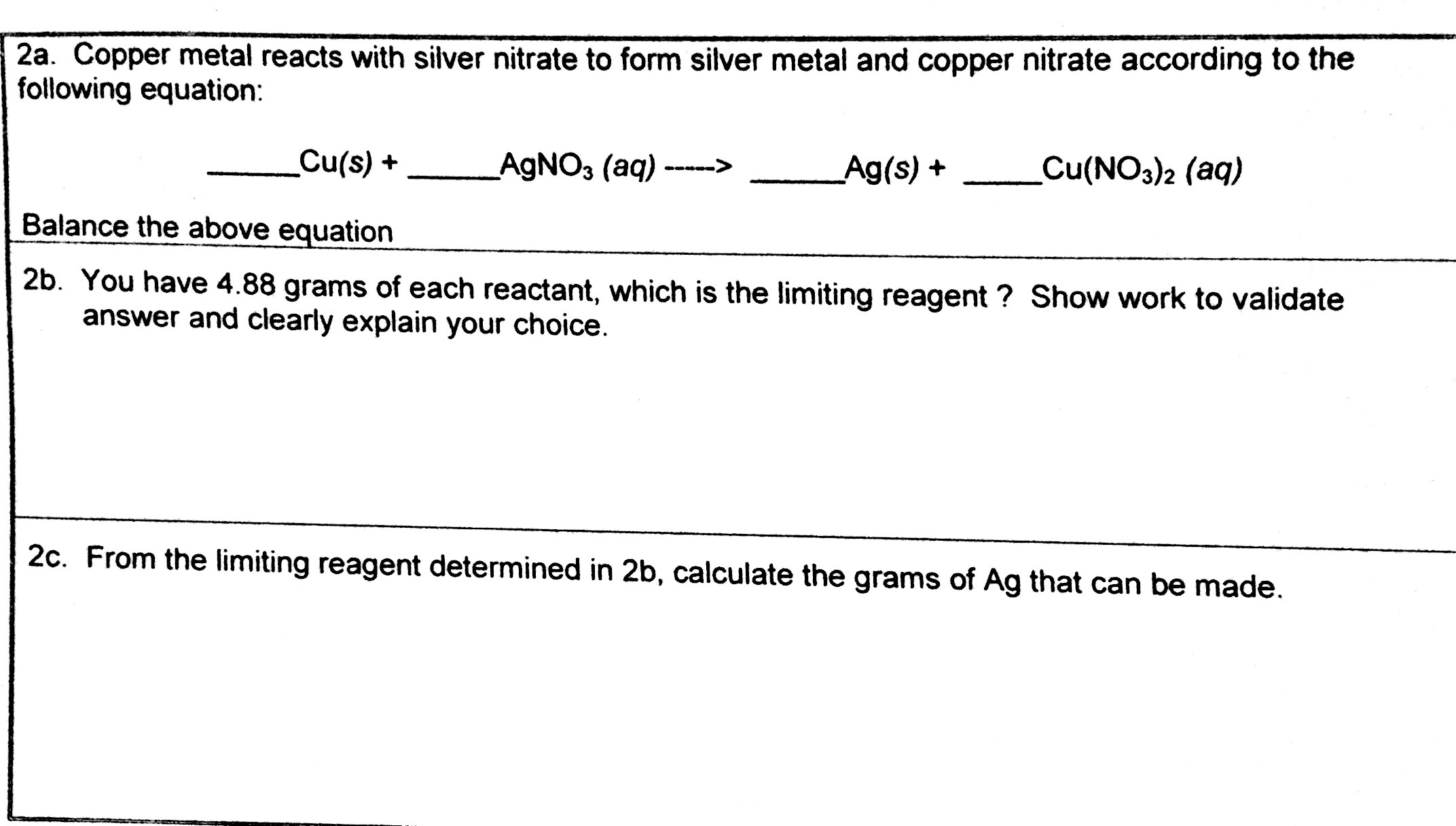 Copper Ii Nitrate Formula : T3DB: Barium nitrate : What are the correct