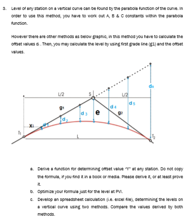 Solved š. Level of eny station on a verticel curve can be | Chegg.com