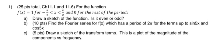 solved-for-the-function-f-x-1-for-pi-2