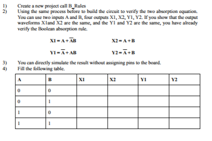 Solved I Create A New Project Call B_Rules 2 Using The Same | Chegg.com