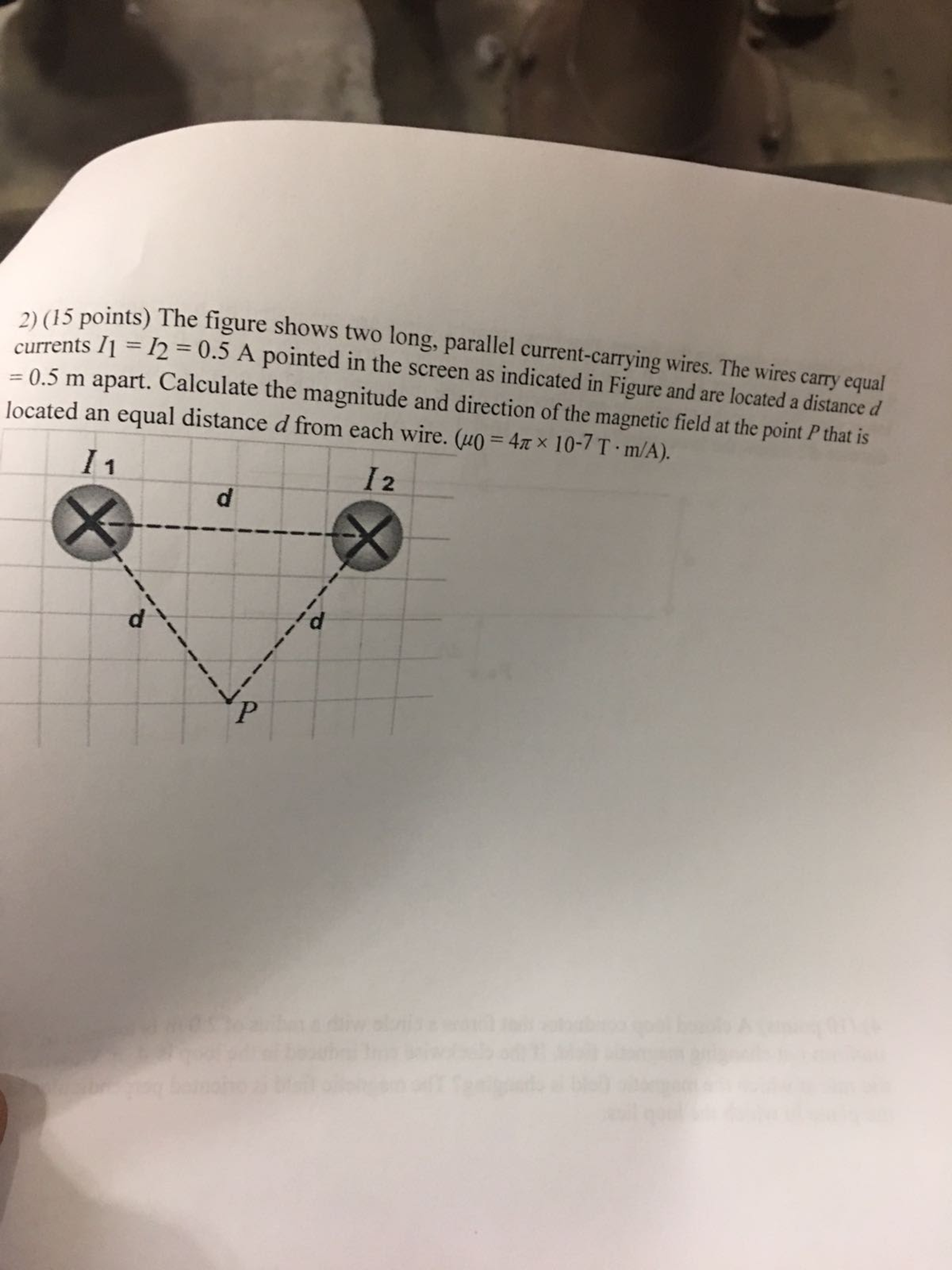 Solved The Figure Shows Two Long Parallel Current Carrying Chegg Solved The Figure Shows Two Long Parallel Current Carrying Chegg