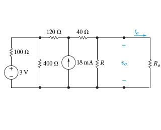 Solved Find the Thevenin equivalent with respect to the | Chegg.com