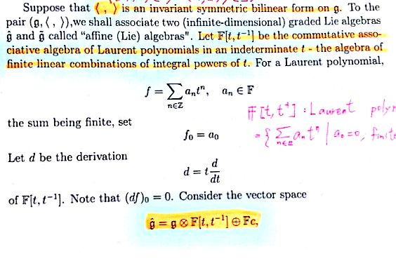 Suppose That Is An Invariant Symmetric Bilinear Fo - 