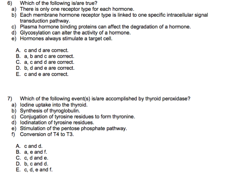 Solved 1) Upon activation of G-protein by a receptor-hormone | Chegg.com