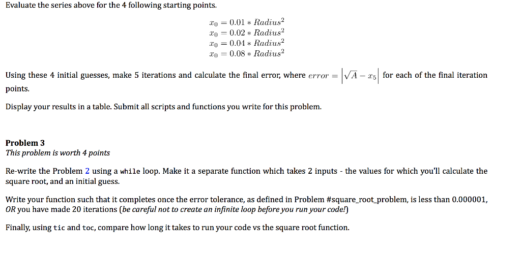 Solved Problem 2 This problem is worth 4 points While the | Chegg.com