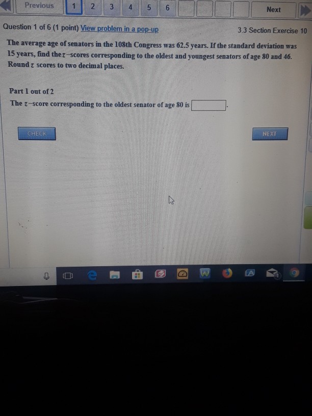 Solved Previous12 3 Next Question 1 of 6 (1 point) View