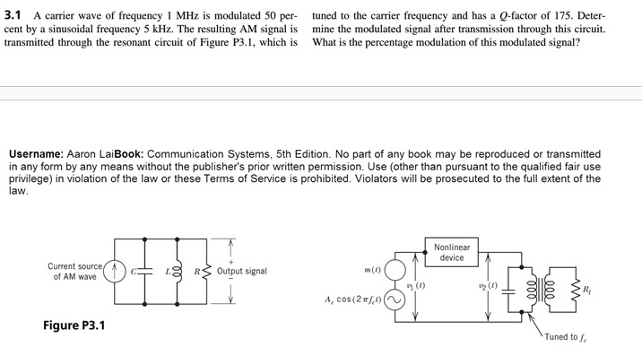 solved-a-carrier-wave-of-frequency-1-mhz-is-modulated-50-chegg