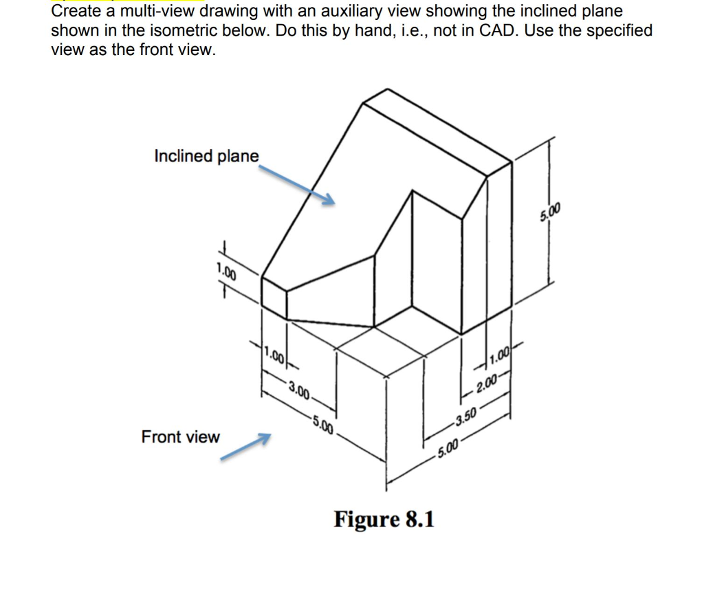 Details More Than 119 Auxiliary Plane In Engineering Drawing Latest ...