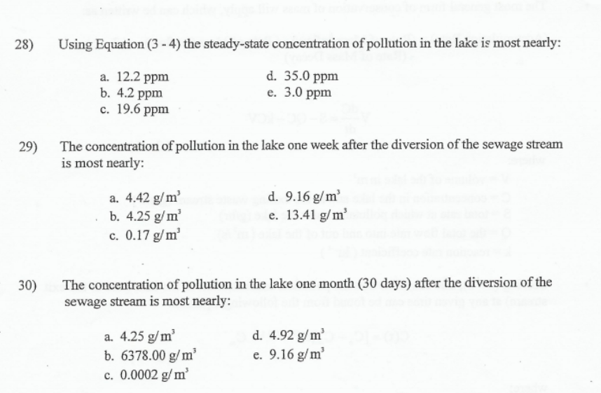 Solved These Are Three Chemical Engineering Questions I've | Chegg.com