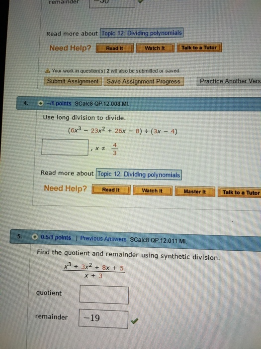 solved-use-long-division-to-divide-6x-3-23x-2-26x-chegg