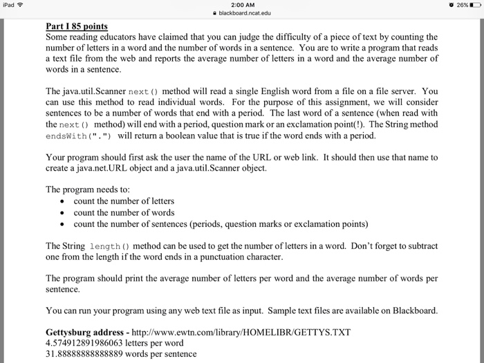 Solved iPad令 200 AM Part 1 85 points Some reading educators  Chegg.com