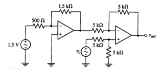 Solved Consider this multi-stage amplifier below. Assume | Chegg.com