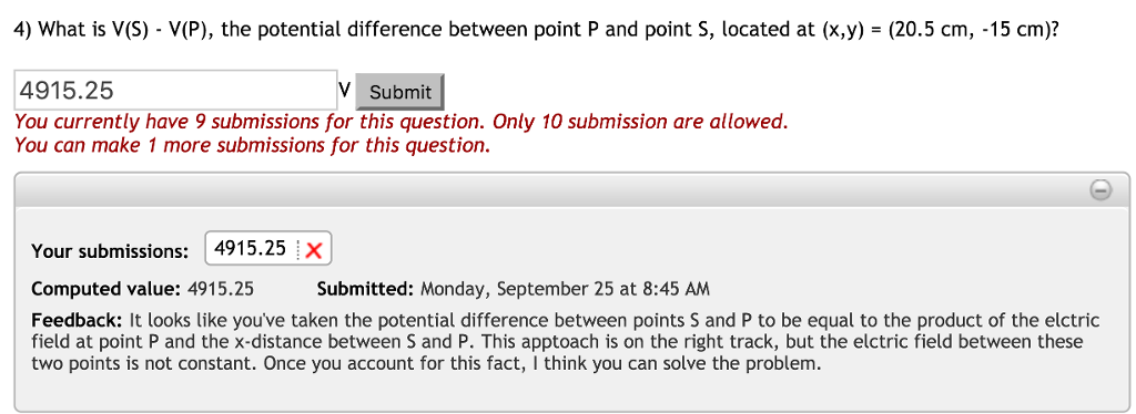 Solved THIS QUESTION HAS BEEN ANSWERED WRONG THREE TIMES NOW | Chegg.com