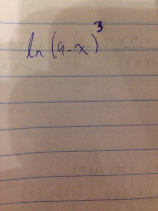 antiderivative of ln x^3