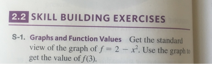 Solved Graphs and Function Values Get the standard view of | Chegg.com