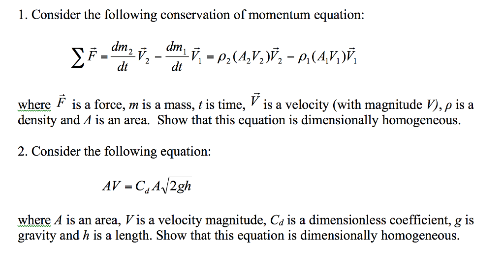 Solved Consider The Following Conservation Of Momentum | Chegg.com