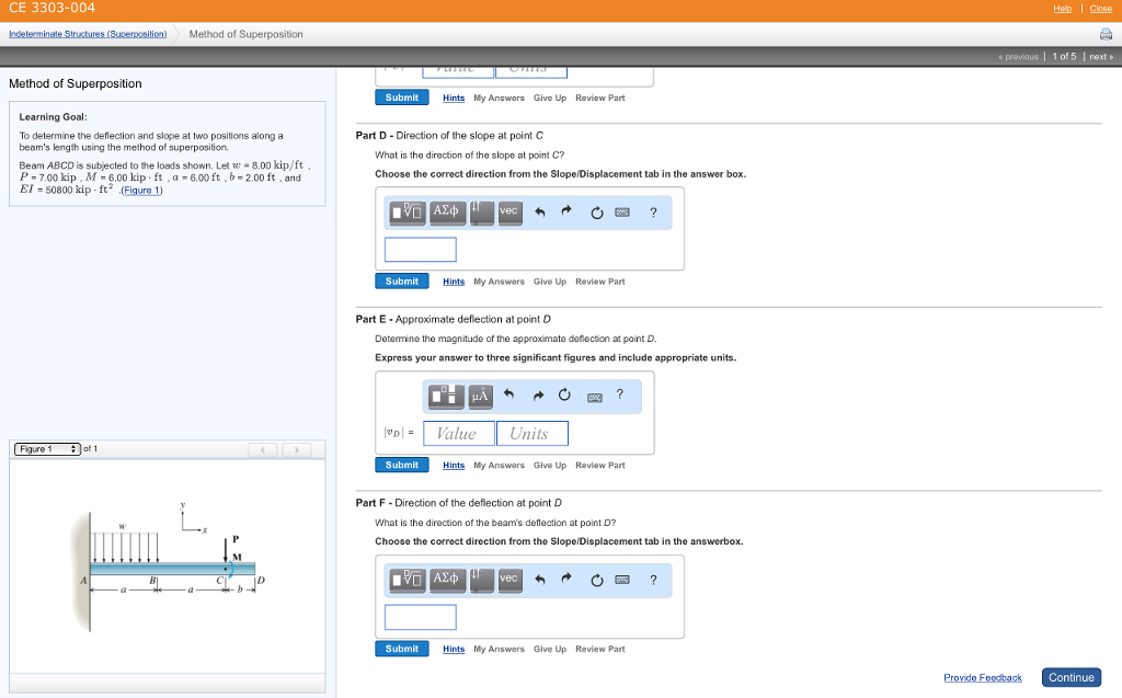 Structures Superposition Table Solved CE 3303-004. Indeterminate Structures (Superposition) | Chegg.com