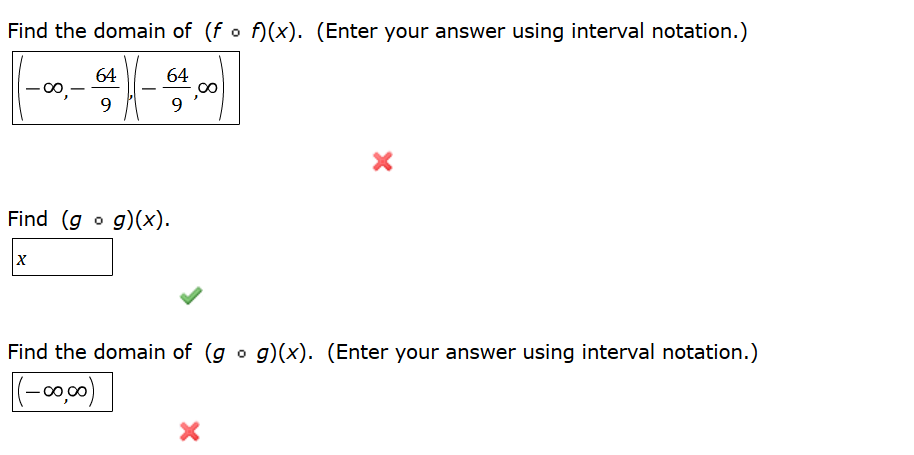 Solved Consider the following functions. f(x) = x / x + 5, | Chegg.com