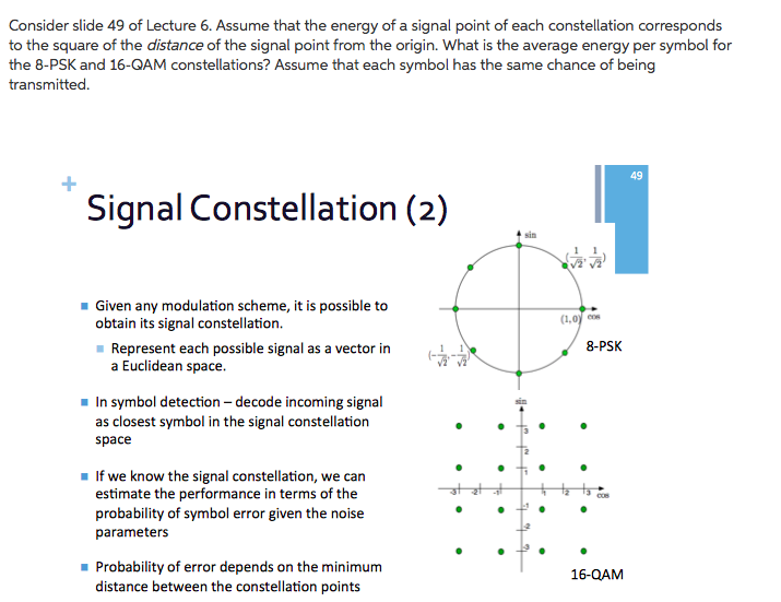 Consider slide 49 of Lecture 6. Assume that the