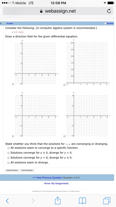 Solved Consider the following. (A computer algebra system is | Chegg.com