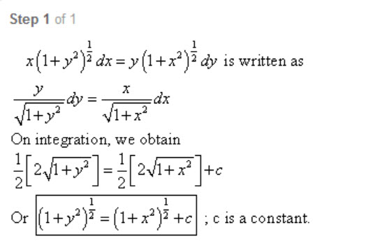 Is it possible to divide by xdx and ydy? can you | Chegg.com