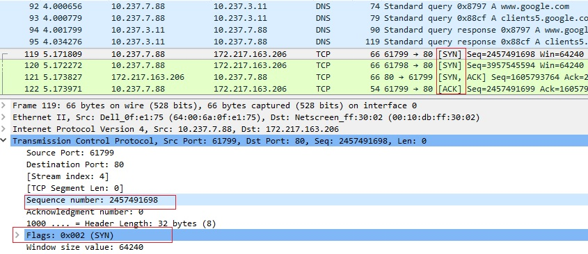 (Solved) - Decode a TCP Segment in a Wireshark Capture In this chapter ...