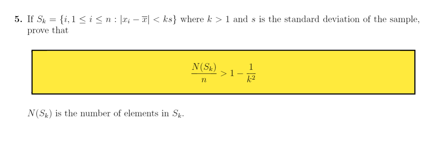 Solved If S_k = {i, 1 Lessthanorequalto I Lessthanorequalto | Chegg.com