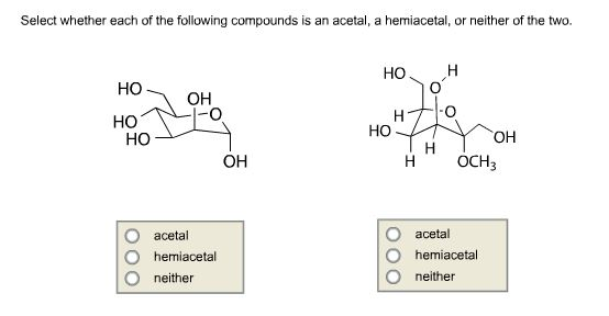 Solved Select whether each of the following compounds is an | Chegg.com