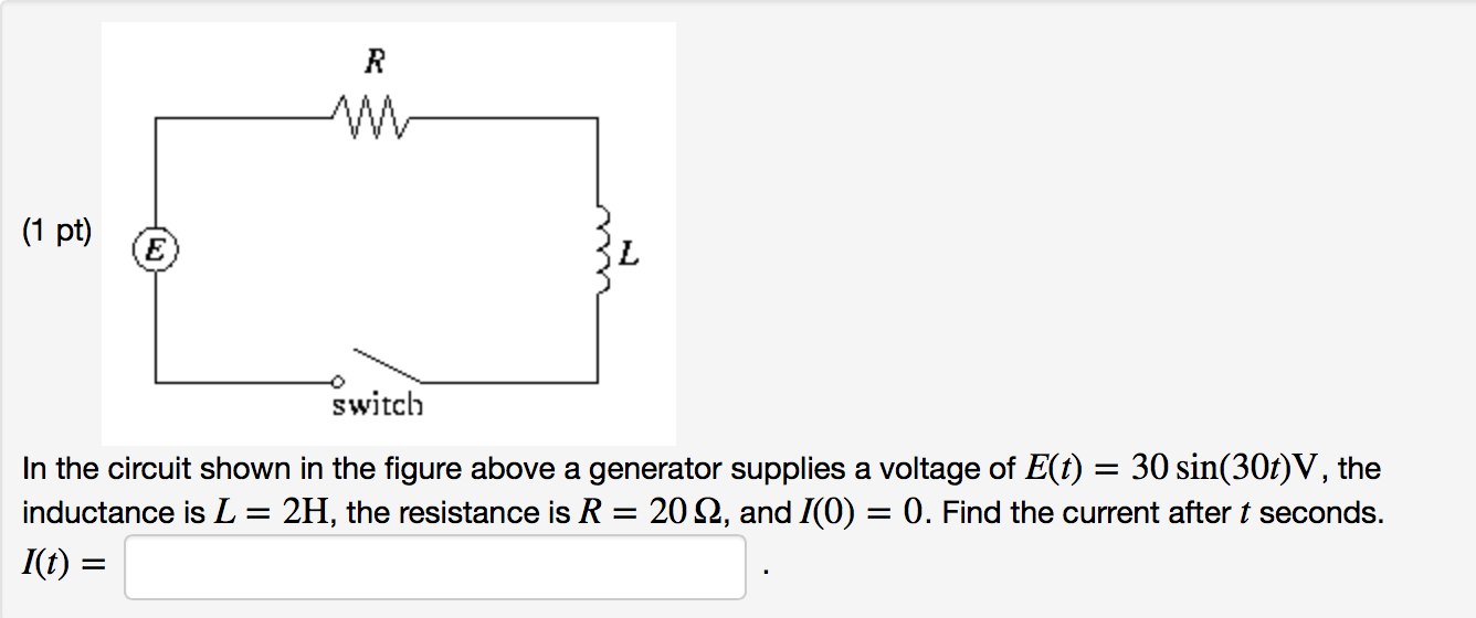 Solved n the circuit shown in the figure above a generator | Chegg.com