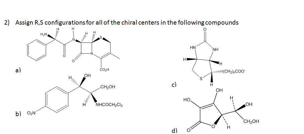 Solved Assign R,S configurations for all of the chiral | Chegg.com