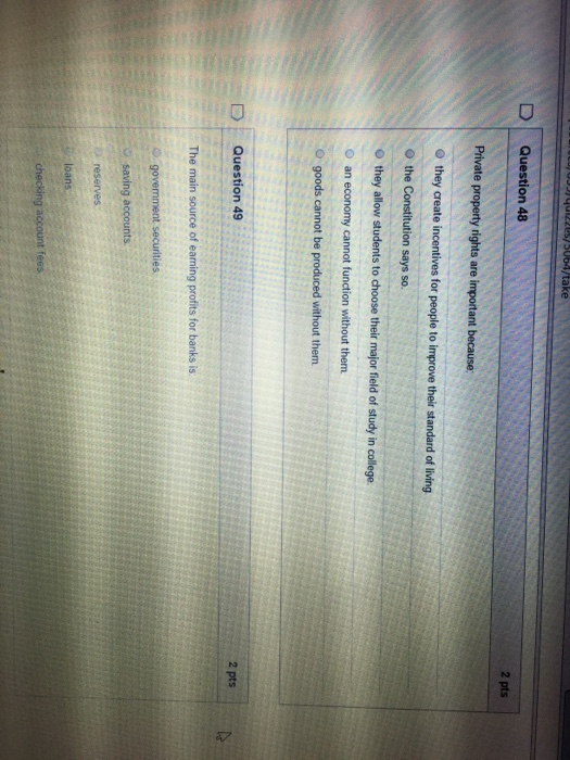 Solved Private property rights are important because they