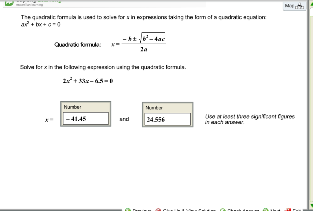 How To Solve Quadratic Equation Ax2 Bx C 0 Tessshebaylo 8103