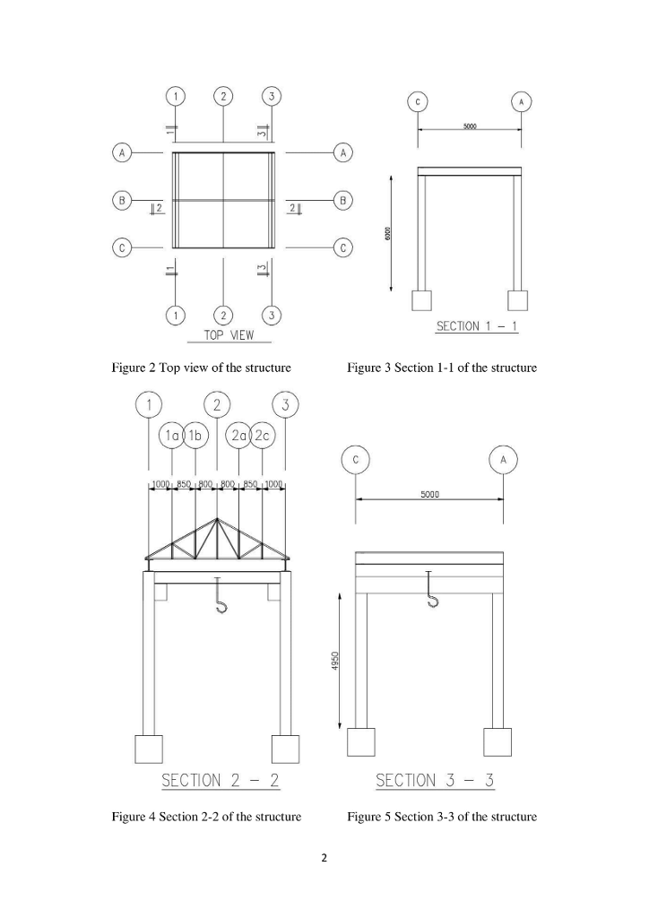 Solved Figure 1 shows a single storey structure that will be | Chegg.com