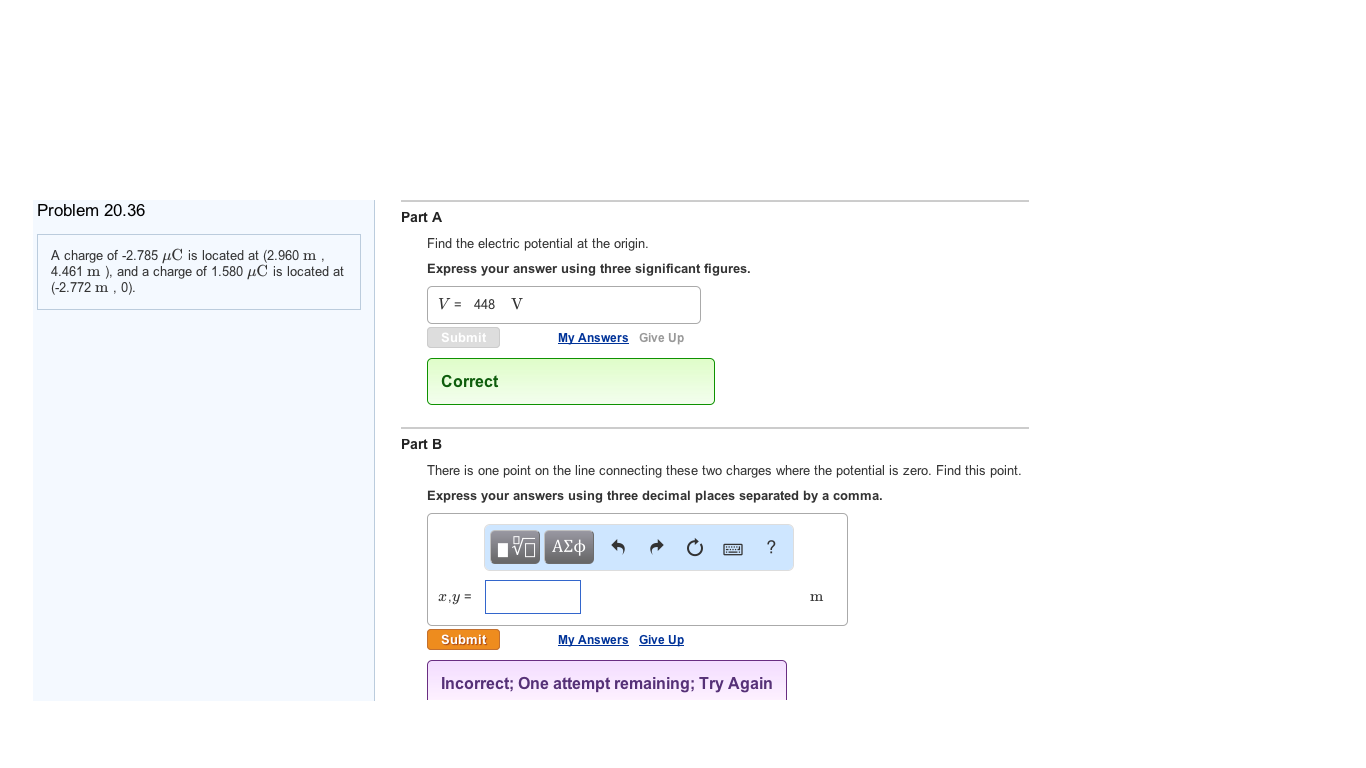 solved-a-charge-of-2-785-muc-is-located-at-2-960-m-4-461-chegg