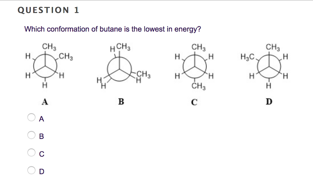 Draw All The Conformers Of Butane