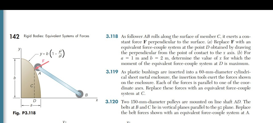 solved-142-rigid-bodies-equivalent-systems-of-forces-3-118-chegg