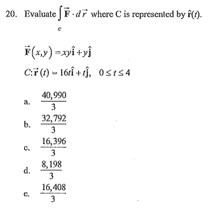 Solved Evaluate integral_c F middot dr where C is | Chegg.com