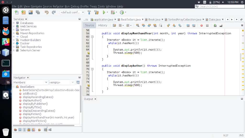 Solved How can I use Comparator while using an Iterator? | Chegg.com