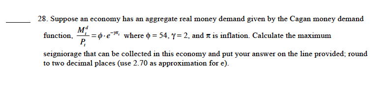 Solved 1.Milton Friedman said, “Inflation is always and | Chegg.com