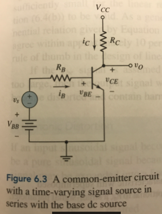 Solved Ex 6.2: For the circuit in Figure 6.3, assume | Chegg.com