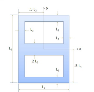 Solved Find the moment of inertia of the cross-sectional | Chegg.com