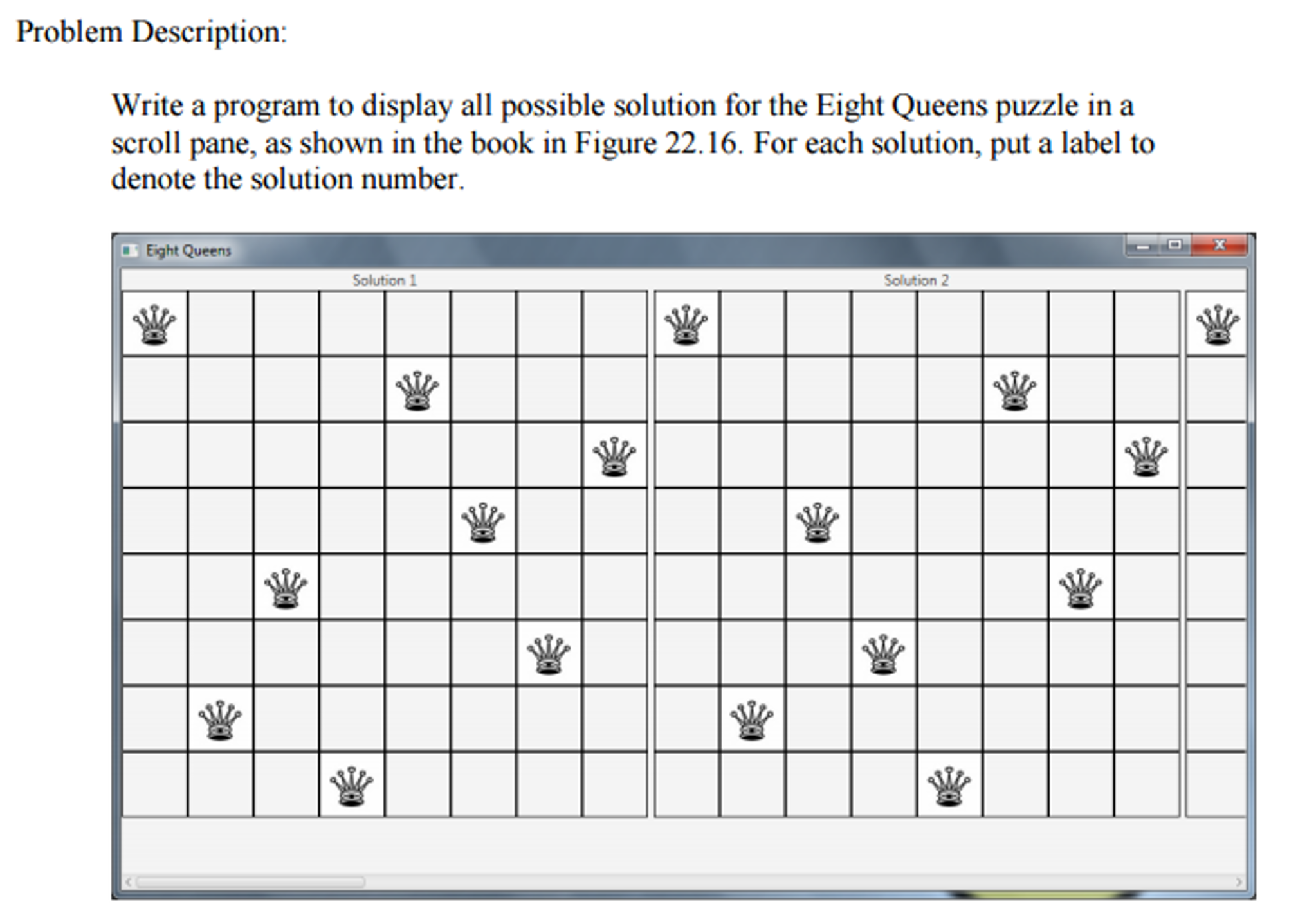 Solved Write a program to display all possible solution for | Chegg.com