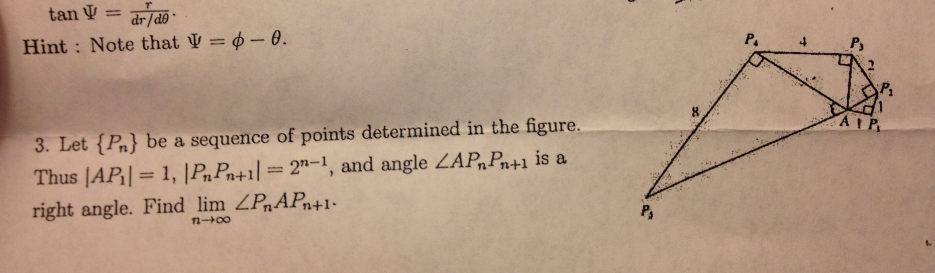 Solved 3 Let Pn Be A Sequence Of Points Determined In The Chegg