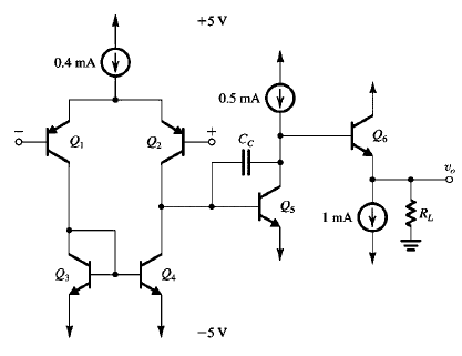 MULTI-STAGE BJT AMPLIFIER WITH AN ACTIVE LOAD: Assume | Chegg.com